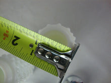 Load image into Gallery viewer, Vintage Fenton Milk Glass Hobnail Salt and Pepper Shaker Set with Metal Lids