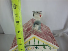Load image into Gallery viewer, Vintage Sierra Vista Ceramic Dog with Cat Cookie Jar