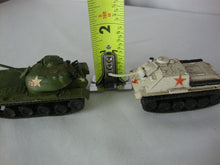 Load image into Gallery viewer, 1970's Zylmex Diecast Play Army Tanks T409 & T412 Hong Kong