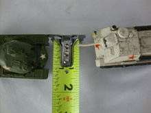 Load image into Gallery viewer, 1970's Zylmex Diecast Play Army Tanks T409 & T412 Hong Kong