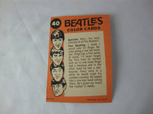 Load image into Gallery viewer, 1964 TCG Beatles #40 Question/Answer Color Trading Card