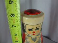 Load image into Gallery viewer, Vintage Russian Matryoshka St Nicholas with Roses Nesting Doll with 10 Non Nesting Figurine Set