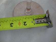 Load image into Gallery viewer, Vintage Pink Clear Crystal Water Goblet Glasses Set of 10