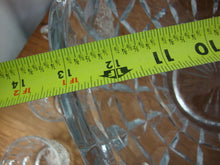 Load image into Gallery viewer, Vintage Tiffin Franciscan Square Diamond Clear Glass Punch Bowl and 12 Cups Set