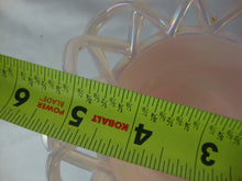 Load image into Gallery viewer, Vintage Fenton Glass Shell Pink Iridesent Comport Lattice Footed Compote