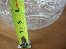 Load image into Gallery viewer, Vintage Cambridge Glass EAPG Sawtooth Stars Arches Pattern Glass Bowl