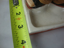 Load image into Gallery viewer, Vintage Shields Fifth Avenue Ceramic Hobo Cigarette Holder Table Caddy