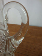 Load image into Gallery viewer, Antique McKee EAPG Diamond Starburst Heavy Glass Pitcher Sawtooth Edges