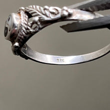 Load image into Gallery viewer, Ring, Sterling Silver, Yin Yang, Size 7 1/4