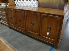 Load image into Gallery viewer, Vintage Davis Cabinet Oak Console Sideboard Four Door Cabinet
