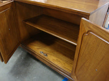 Load image into Gallery viewer, Vintage Davis Cabinet Oak Console Sideboard Four Door Cabinet