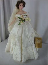 Load image into Gallery viewer, Vintage Franklin Mint Jacqueline Kennedy Wedding Doll No Box