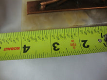 Load image into Gallery viewer, Vintage C Jere Signed Metal Student Desk on Onyx Base Bookend Pair