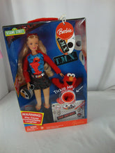 Load image into Gallery viewer, 2006 Sesame Tickle Me Elmo Barbie Collector Doll NIB