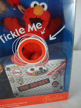 Load image into Gallery viewer, 2006 Sesame Tickle Me Elmo Barbie Collector Doll NIB