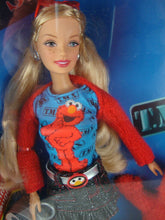 Load image into Gallery viewer, 2006 Sesame Tickle Me Elmo Barbie Collector Doll NIB