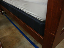 Load image into Gallery viewer, Vintage Spiral Four Poster Queen Full Bed Frame with Headboard Footboard