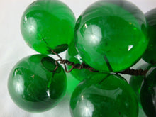 Load image into Gallery viewer, MCM Retro Lucite Green Grapes Bunch with Rustic Wood Stem