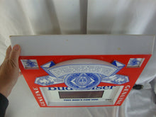 Load image into Gallery viewer, 1986 Anheuser Budweiser Electric Lighted with Digital Clock Wall Mount Beer Bar Sign