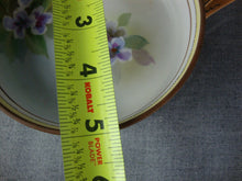 Load image into Gallery viewer, Vintage Nippon Handpainted Butterfly Flowers Handled Small Bowl