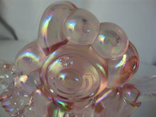 Load image into Gallery viewer, Vintage Fenton Pink Carnival Iridescent Clown Figurine