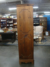 Load image into Gallery viewer, Farmhouse Pine Country Pantry Cupboard Painted Carved Hinged Front Door