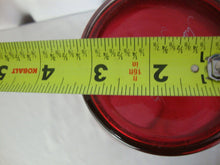 Load image into Gallery viewer, Vintage Fenton Cranberry Glass Handpainted Girl on Bike Scene Numbered Vase
