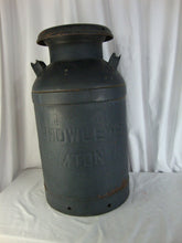 Load image into Gallery viewer, Vintage Farmhouse Crowley's Binghamton, NY #69 10 Gallon Milk Can Painted Black