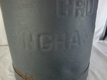 Load image into Gallery viewer, Vintage Farmhouse Crowley's Binghamton, NY #69 10 Gallon Milk Can Painted Black