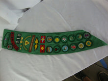 Load image into Gallery viewer, 1970s Girl Scout #113 Sash with Pins and Badges