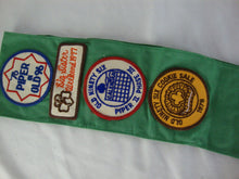 Load image into Gallery viewer, 1970s Girl Scout #113 Sash with Pins and Badges