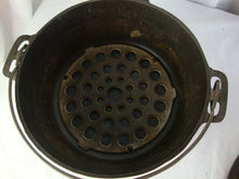 Load image into Gallery viewer, Vintage Griswold No 8 Tite-Top Dutch Oven with Lid and Trivet Unrestored
