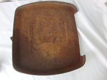 Load image into Gallery viewer, Vintage Cast Iron Wood Stove Door with Old Farm House Farm Scene