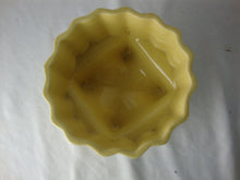 Load image into Gallery viewer, Vintage Yellow White Spatter Ceramic Four Legged Small Planter Pot