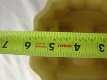 Load image into Gallery viewer, Vintage Yellow White Spatter Ceramic Four Legged Small Planter Pot