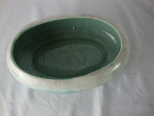 Load image into Gallery viewer, Vintage RRPCO Roseville Aqua Pink Melon Shape Ceramic Indoor Planter