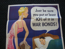Load image into Gallery viewer, Original Issue 1942 WWII Top That 10% War Poster