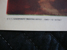 Load image into Gallery viewer, Original Issue 1945 WWII Schlaikjer "Here's Your Infantry" War Poster