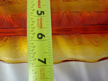 Load image into Gallery viewer, Vintage Indiana Glass Amberina Glass Last Supper Bread Plate