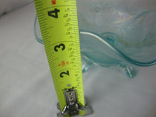 Load image into Gallery viewer, Vintage Northwood Glass Ice Blue Tripod Base Ruffled Edge Candy Trinket Dish