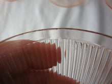 Load image into Gallery viewer, Vintage Jeanette Glass Pink Homespun Glass Child's Play Tea Set *Missing Teacup
