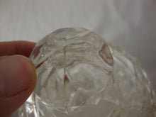 Load image into Gallery viewer, Vintage Crystal Cheese Dish Dome with Lid