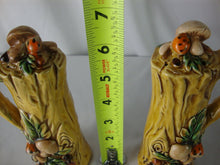 Load image into Gallery viewer, Vintage Lefton Japan Woodland Tree Mushroom Ceramic Salt Pepper Shaker Set