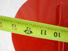 Load image into Gallery viewer, MCM Dansk Kobenstyle Red Enamel Steel Saucepan with Lid and Wood Handle
