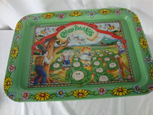 Load image into Gallery viewer, 1983 Hasbro Cabbage Patch Kids Metal Folding Leg TV Lap Tray