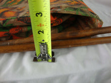 Load image into Gallery viewer, Vintage Wood Retro Fabric Foldable Sewing Craft Stand
