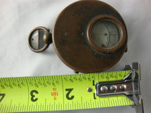 Load image into Gallery viewer, Vintage WWI Era England Brass Military Compass