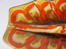 Load image into Gallery viewer, 1963 Treasure Craft 10 Slot Leaf Shape Cigarette Ashtray