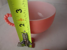 Load image into Gallery viewer, Vintage Hazel Atlas Pink Crinoline Teacup and Saucer Set