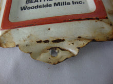 Load image into Gallery viewer, March 1987 Beattie Plant Woodside Mills 2 Million Safe Work Hours Metal Wall Thermometer